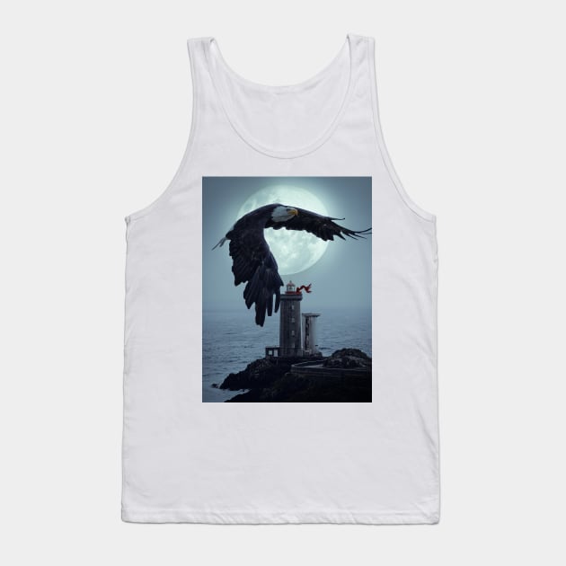 GIANT BALD EAGLE ENCOUNTER Tank Top by FIRE.LORRD